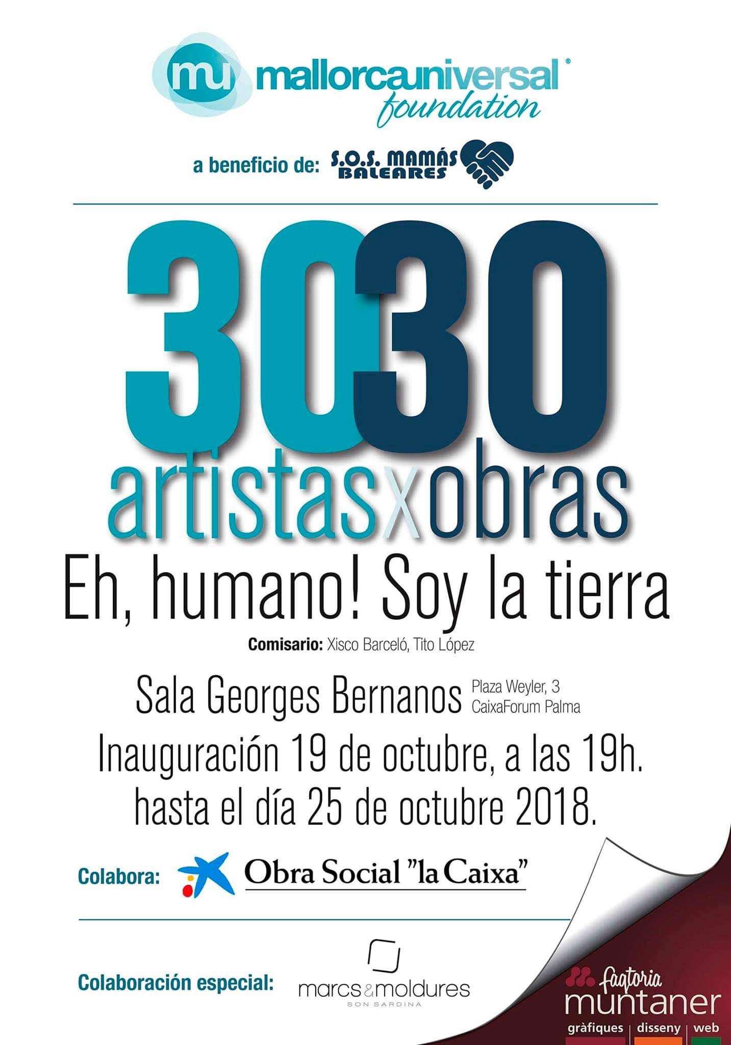 Exhibition “¡Eh, humano! Soy la Tierra”  in CAIXA FORUM